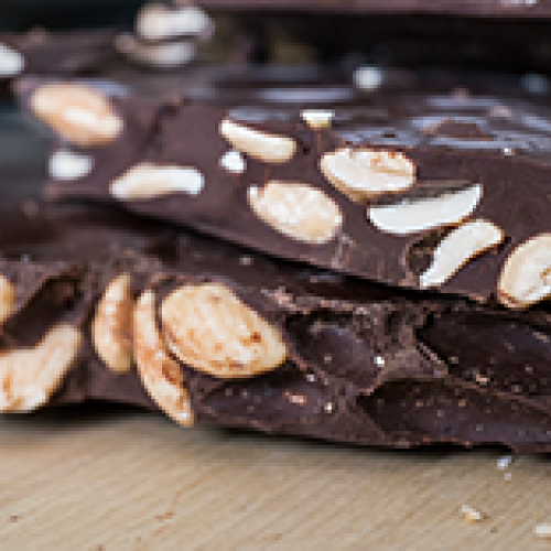 Dark Chocolate & Almond Rocks