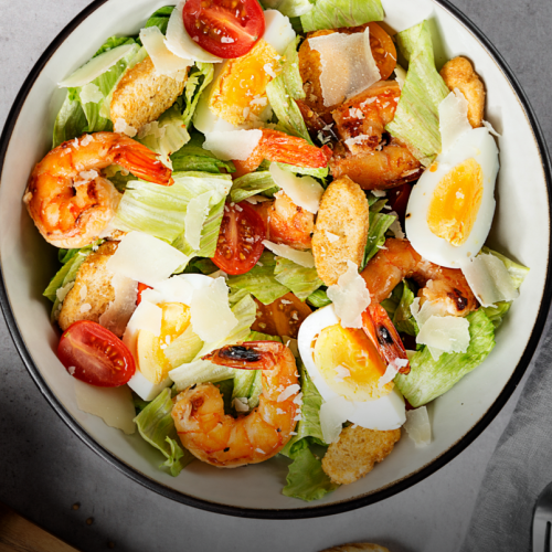 Easy Salad with Shrimp