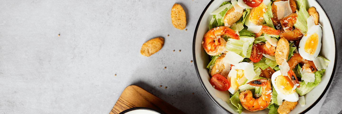 Easy Salad with Shrimp
