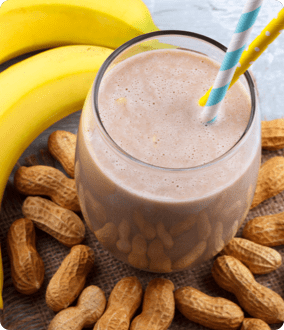 Go to Peanut Butter Banana Smoothie recipe page
