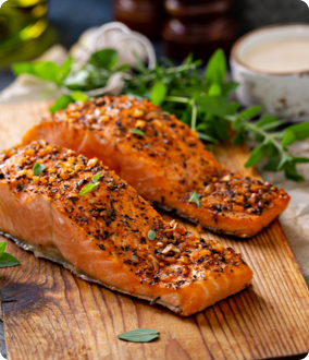 Go to Salmon With Herbs and Honey Mustard recipe page